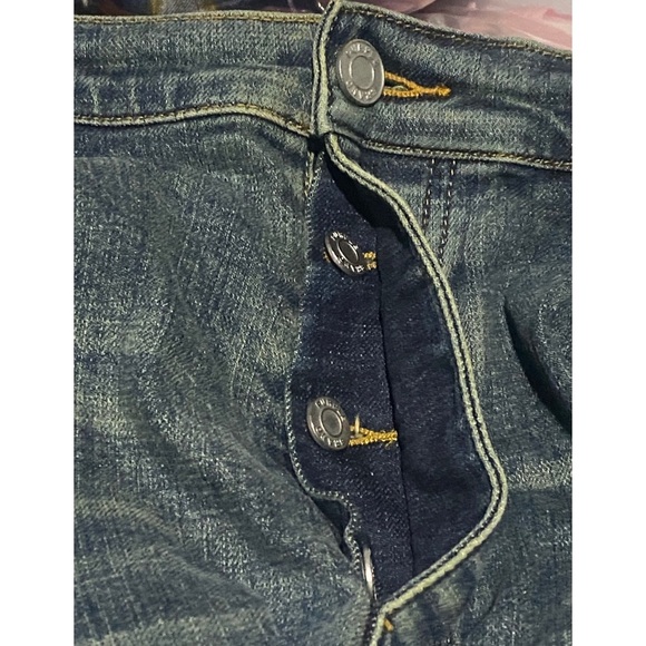 PURPLE BRAND Destroyed Patch Skinny Jean 40 - Picture 15 of 15